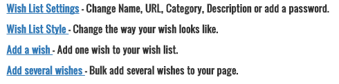 wishlist 1