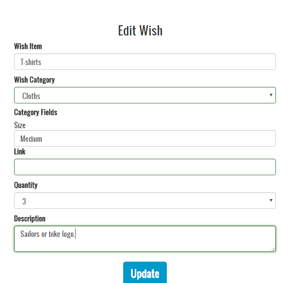 wishlist 2